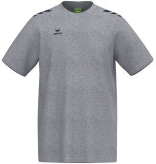 Erima Sport-Tshirt CMPT 3 Wings (Mischgewebe, schnelltrocknend) grau Herren