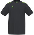 Erima Sport-Tshirt CMPT 3 Wings (Mischgewebe, schnelltrocknend) schwarz/grün Herren
