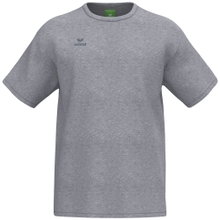 Erima Sport-Tshirt CMPT (100% Baumwolle, hoher Tragekomfort) melangegrau Herren