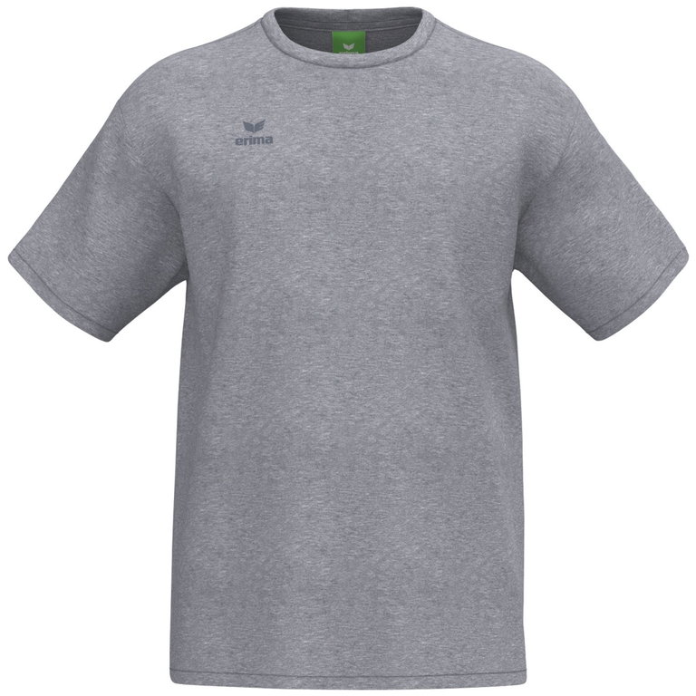 Erima Sport T-shirt CMPT (100% cotton, high wearing comfort) melange grey men's