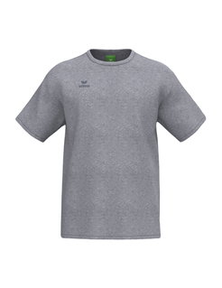 Erima T-shirt sportowy CMPT (100% bawełna, wysoki komfort noszenia) melange szary męski