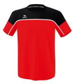 Erima Sport-Tshirt Change (100% rec. Polyester, leicht, schnelltrocknend) rot/schwarz Herren