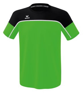 Erima Koszulka sportowa Change (100% rec. poliester, lekka, szybkoschnąca) zielona/czarna męska