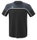 Erima Sport-Tshirt Change (100% rec. Polyester, leicht, schnelltrocknend) schwarz/grau Herren