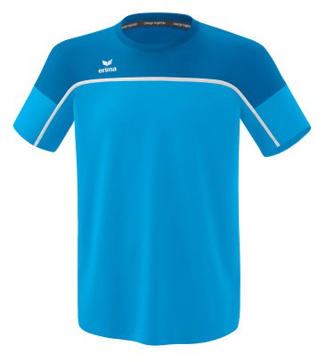 Erima Sport-Tshirt Change (100% rec. Polyester, leicht, schnelltrocknend) curacaoblau Herren