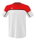 Erima Sport-Tshirt Change (100% rec. Polyester, leicht, schnelltrocknend) weiss/rot Herren