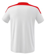 Erima Sport T-shirt Change (100% recycled Polyester, light, quick-drying) white/red Men