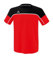 Erima Sport T-shirt Change (100% recycled Polyester, light, quick-drying) red/black Boys