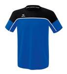 Erima Sport-Tshirt Change (100% rec. Polyester, leicht, schnelltrocknend) royalblau/schwarz Jungen