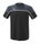 Erima Sport-Tshirt Change (100% rec. Polyester, leicht, schnelltrocknend) schwarz/grau Jungen