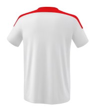 Erima Sport T-shirt Change (100% recycled Polyester, lightweight, quick-drying) white/red Boys