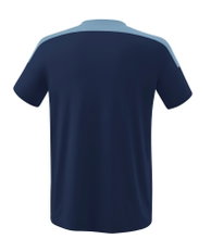 Erima Sport T-shirt Change (100% recycled Polyester, light, quick-drying) navy blue/denim blue Boys