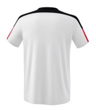 Erima Sport T-shirt Change (100% recycled Polyester, light, quick-drying) white/black/red Boys