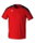 Erima Sport-Tshirt Evo Star (100% rec. Polyester, leicht) rot/schwarz Kinder