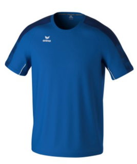 Erima Koszulka sportowa Evo Star (100% rec. poliester, lekka) niebieska/granatowa męska