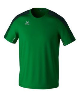 Erima Sport-Tshirt Evo Star (100% rec. Polyester, leicht) smaragdgrün/pine Kinder