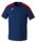 Erima Sport-Tshirt Evo Star (100% rec. Polyester, leicht) navyblau/rot Kinder