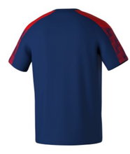 Erima Sport T-shirt Evo Star (100% recycled polyester, lightweight) navy blue/red Kids