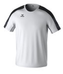 Erima Sport-Tshirt Evo Star (100% rec. Polyester, leicht) weiss/schwarz Herren