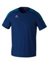 Erima Sport-Tshirt Evo Star (100% rec. Polyester, leicht) navyblau/blau Herren