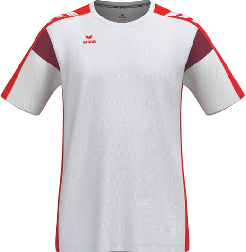 Erima Sport-Tshirt Function Celebrate 125 (leicht, schnelltrocknend) weiss/rot Herren