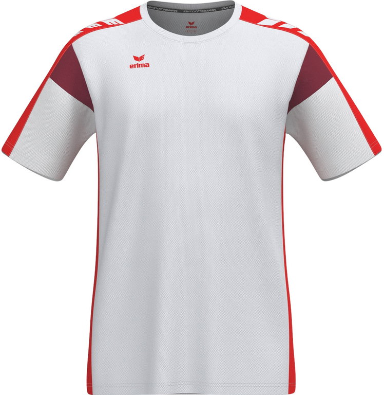 Erima Sport-Tshirt Function Celebrate 125 (leicht, schnelltrocknend) weiss/rot Herren