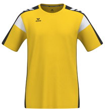 Erima Sport T-shirt Function Celebrate 125 (lightweight, quick-drying) yellow/black men's