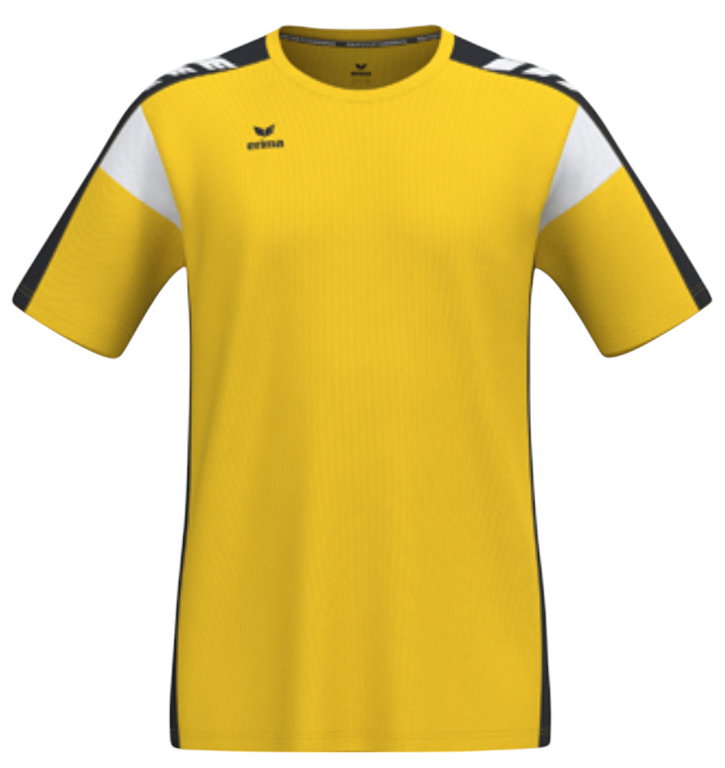 Erima Sport T-shirt Function Celebrate 125 (lightweight, quick-drying) yellow/black men's