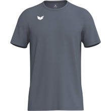 Erima Sport-Tshirt Intro Function (100% rec. Polyester, leicht, schnelltrocknend) dunkelgrau Herren