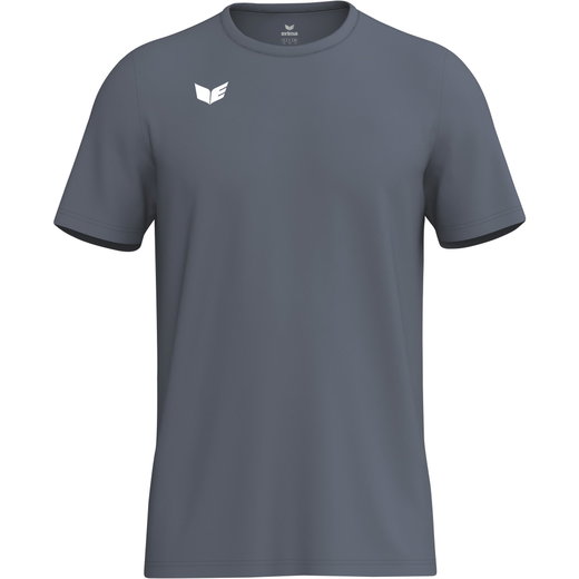 Erima Sport-Tshirt Intro Function (100% rec. Polyester, leicht, schnelltrocknend) dunkelgrau Jungen