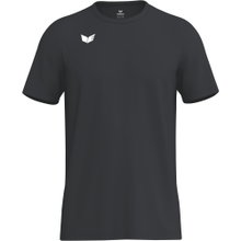 Erima Sport-Tshirt Intro Function (100% rec. Polyester, leicht, schnelltrocknend) schwarz Herren