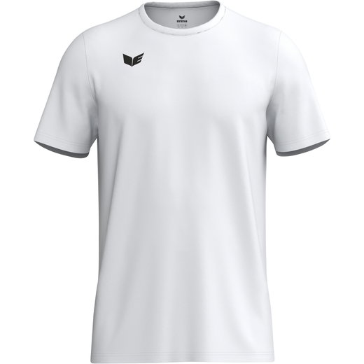 Erima Sport-Tshirt Intro Function (100% rec. Polyester, leicht, schnelltrocknend) weiss Herren
