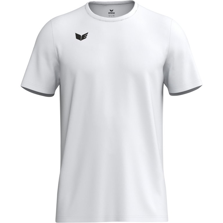 Erima Sport-Tshirt Intro Function (100% rec. Polyester, leicht, schnelltrocknend) weiss Herren