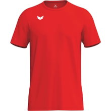 Erima Sport-Tshirt Intro Function (100% rec. Polyester, leicht, schnelltrocknend) rot Herren