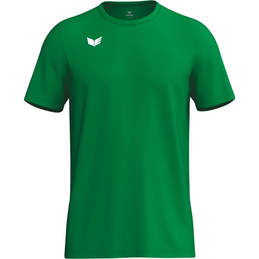 Erima Sport-Tshirt Intro Function (100% rec. Polyester, leicht, schnelltrocknend) smaragdgrün Jungen