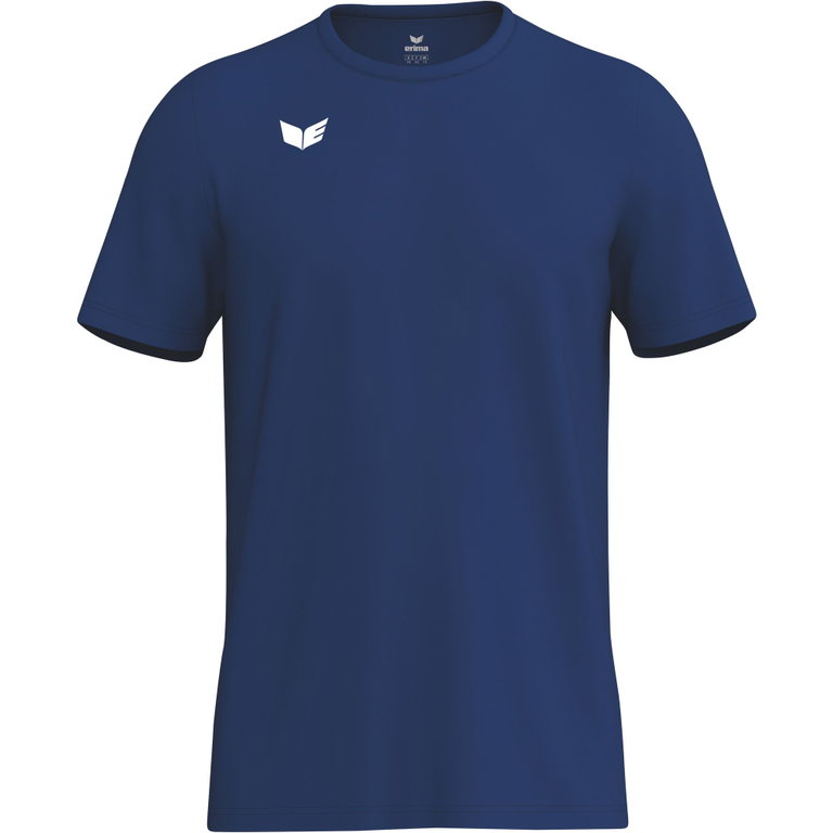 Erima Sport-Tshirt Intro Function (100% rec. Polyester, leicht, schnelltrocknend) navyblau Herren