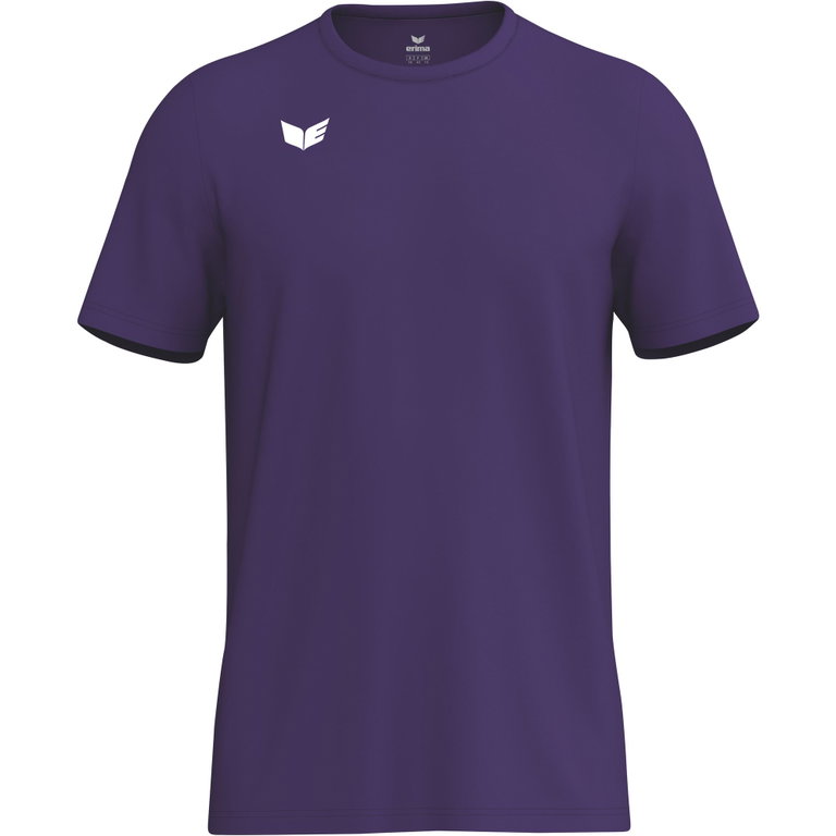 Erima Sport-Tshirt Intro Function (100% rec. Polyester, leicht, schnelltrocknend) violett Herren