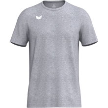 Erima Sport-Tshirt Intro Function (100% rec. Polyester, leicht, schnelltrocknend) melangegrau Jungen