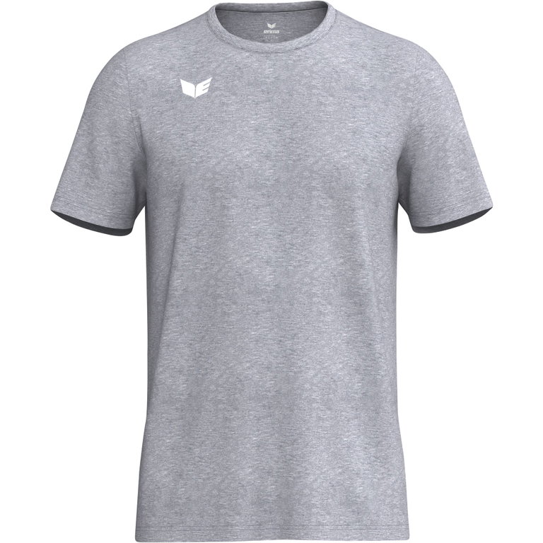 Erima Sport-Tshirt Intro Function (100% rec. Polyester, leicht, schnelltrocknend) melangegrau Herren