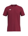 Erima Sport-Tshirt Intro Function (100% rec. Polyester, leicht, schnelltrocknend) bordeauxrot Herren