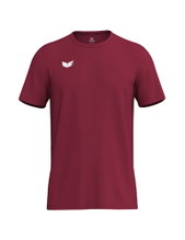 Erima Sport T-shirt Intro Function (100% recycled polyester, lightweight, quick-drying) burgundy men