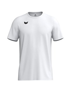 Erima Sport-Tshirt Intro Function (100% rec. Polyester, leicht, schnelltrocknend) weiss Herren