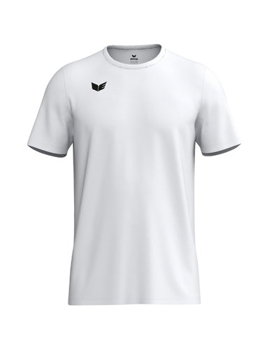Erima Sport-Tshirt Intro Function (100% rec. Polyester, leicht, schnelltrocknend) weiss Herren