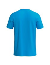 Erima Sport T-shirt Intro Function (100% recycled polyester, lightweight, quick-drying) curacao blue men's