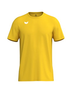 Erima Sport-Tshirt Intro Function (100% rec. Polyester, leicht, schnelltrocknend) gelb Herren