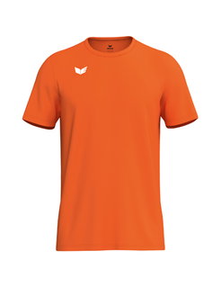 Erima Sport-Tshirt Intro Function (100% rec. Polyester, leicht, schnelltrocknend) orange Herren