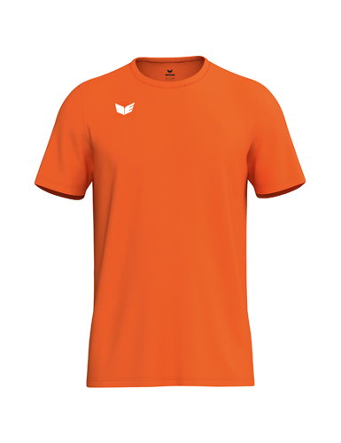 Erima Sport-Tshirt Intro Function (100% rec. Polyester, leicht, schnelltrocknend) orange Herren