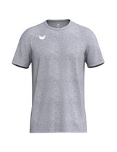 Erima Sport T-shirt Intro Function (100% recycled polyester, lightweight, quick-drying) melange grey men's