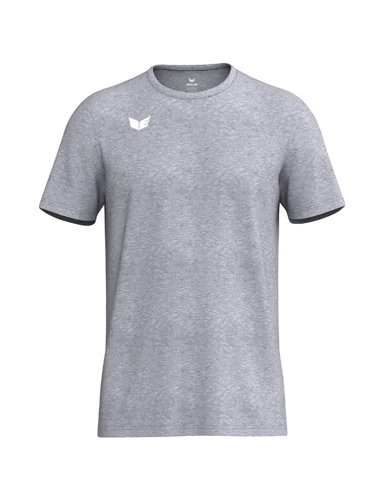 Erima Sport-Tshirt Intro Function (100% rec. Polyester, leicht, schnelltrocknend) melangegrau Herren