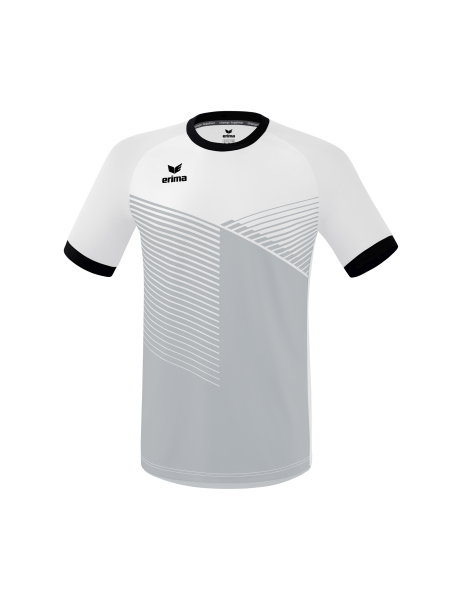 Erima Sport-Tshirt Mantua Trikot (100% Polyester, strapazierfähig) weiss/schwarz Herren